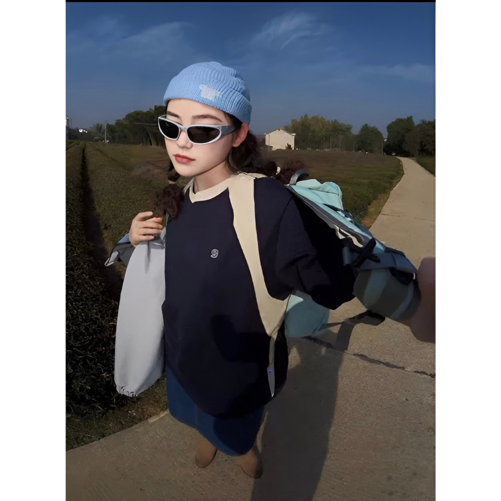 Áo Phông, Áo Thun Retro Phong Cách Hàn Quốc Form Rộng Cho Nam Nữ