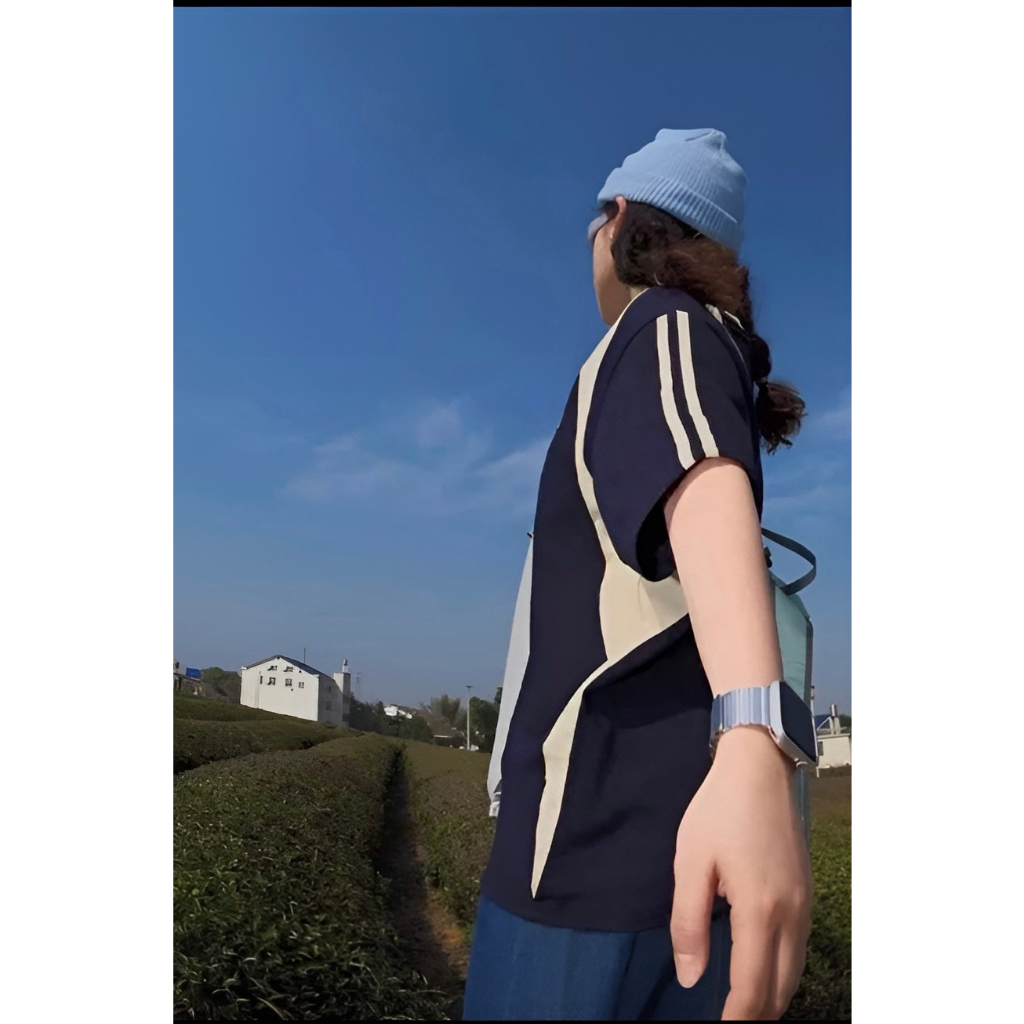 Áo Phông, Áo Thun Retro Phong Cách Hàn Quốc Form Rộng Cho Nam Nữ