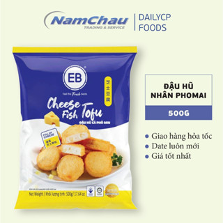 Đậu hũ cá phô mai EB Malaysia 500gr/Tàu hũ đậu Cheese Fish Tofu/Viên thả lẩu Malaysia