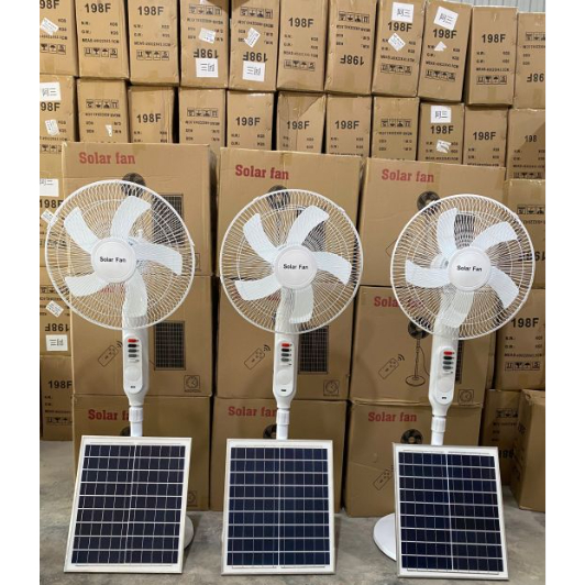 Quạt tích điện năng lượng mặt trời solar fan | BigBuy360 - bigbuy360.vn