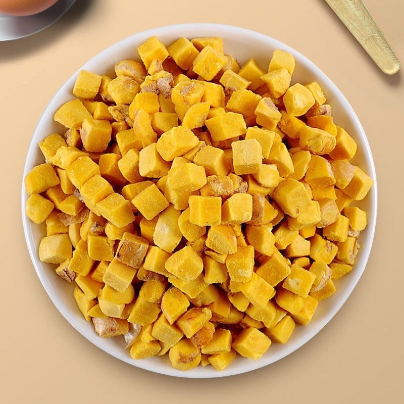 Gói lớn 500g Lòng đỏ trứng đông khô sấy lạnh Nhím Xù Petshop dinh dưỡng cao