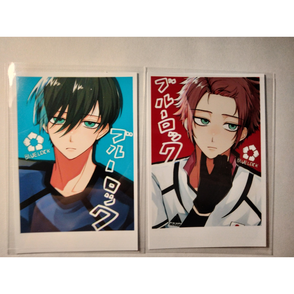 (Hàng sẵn) Card/Pola artist Anime Blue Lock char rin itoshi, sae itoshi