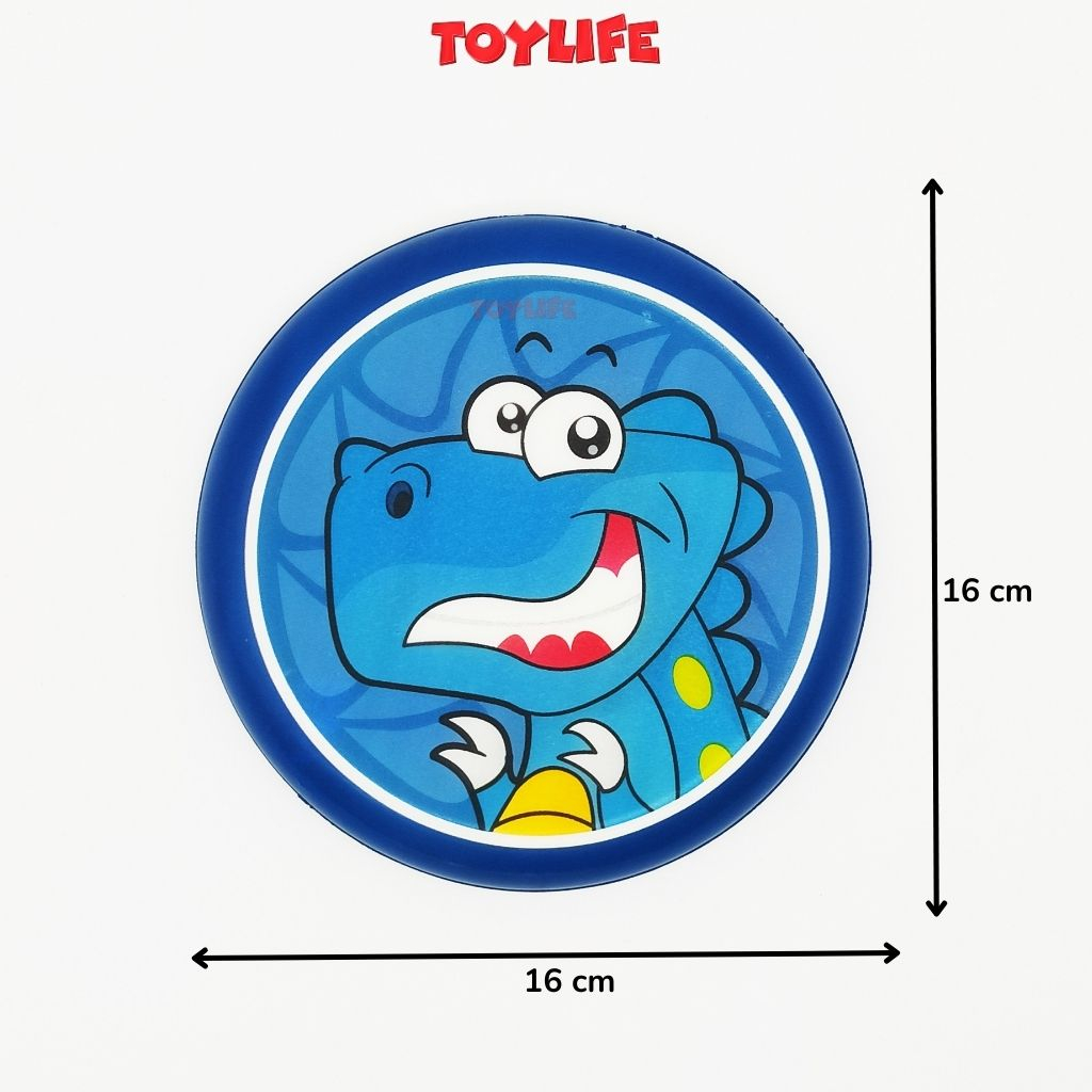 Đĩa ném, đồ chơi frisbee, đĩa bay 16 cm, đồ chơi vận động cho bé, nhựa bọt biển an toàn TOYLIFE