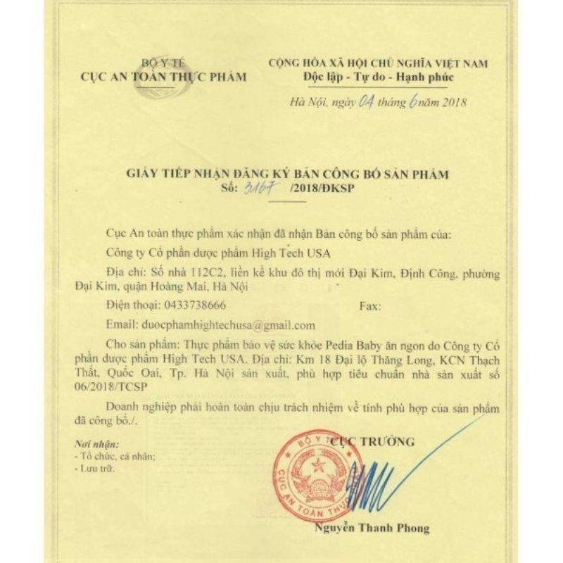 PEDIA BABY ăn ngon ngủ tốt hộp 20 gói cho bé cao lớn thông minh