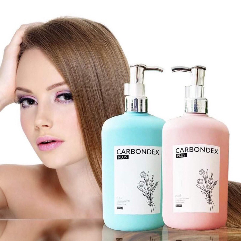 Bộ GỘI XẢ phục hồi LAMELAS-CARBONDEX PLUS siêu mềm mượt - siêu thơm 500ml