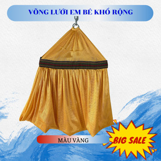 Võng lưới em bé loại đại dành cho khung võng em bé
