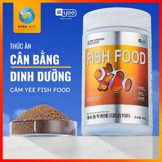 [Hộp 140g] Thức ăn cho cá biển cân bằng dinh dưỡng, cám hàng chìm chậm , đạm cao, giúp cá lên màu