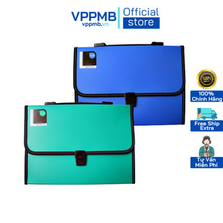 Cặp đựng tài liệu A4 Deli, Túi đựng hồ hơ 13 ngăn E5559