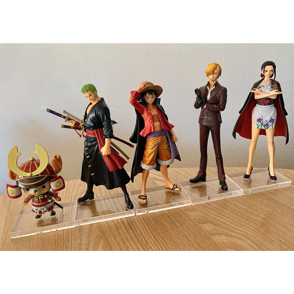 Mô hình One Piece chính hãng - Team Mũ Rơm - Wano Country ver DXF and The Shukko