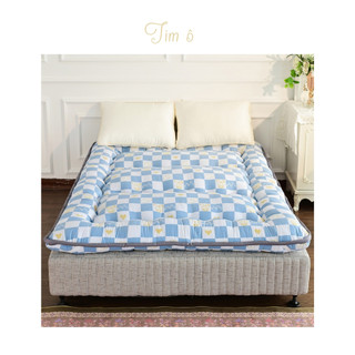 Đệm Ngủ Lụa Satin Cao Cấp, Đệm Xuất Nhật Kiểu Mới Dùng Được Bốn Mùa