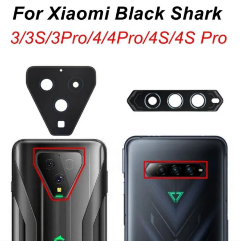 Kính Camera Xiaomi Black Shark 3 , 3S , 3 Pro , Xiaomi Black  Shark 4 , 4S , 4S Pro