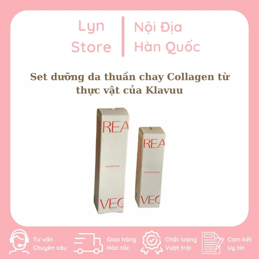 Set dưỡng da Klavuu Real Vegan size mini