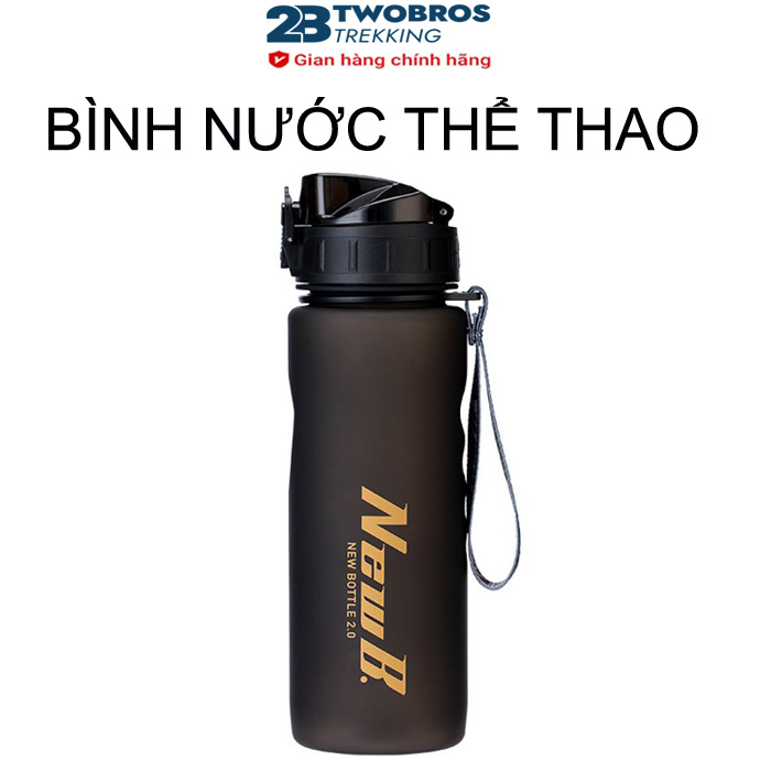 Bình Nước Du Lịch 500ml, Bình Nước Thể Thao chất liệu nhựa abs mang đi du lịch, phượt, camping tiện dụng