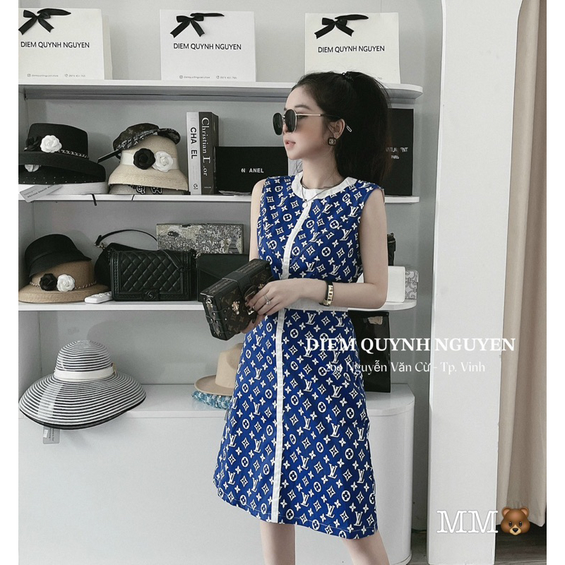 Váy Lv lên dáng sang chảnh quá ạ