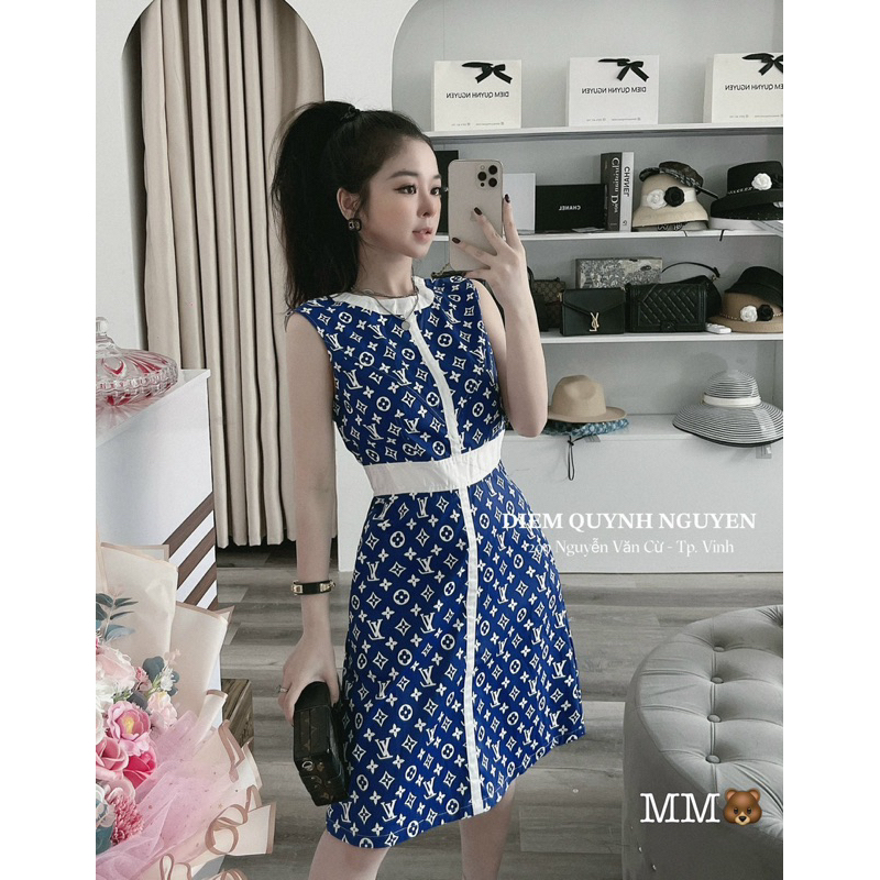 Váy Lv lên dáng sang chảnh quá ạ