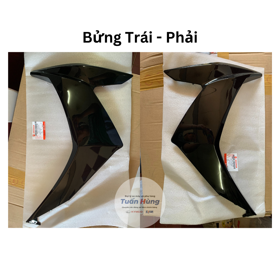 Bửng xe Galaxy SYM màu đen/đen nhám/xanh/trắng/đỏ