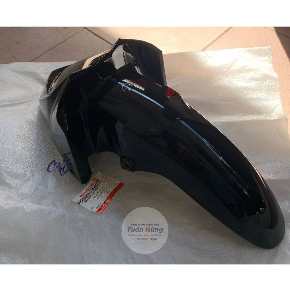 Vè trước xe Galaxy SYM màu xanh/đỏ/đen nhám/đen bóng