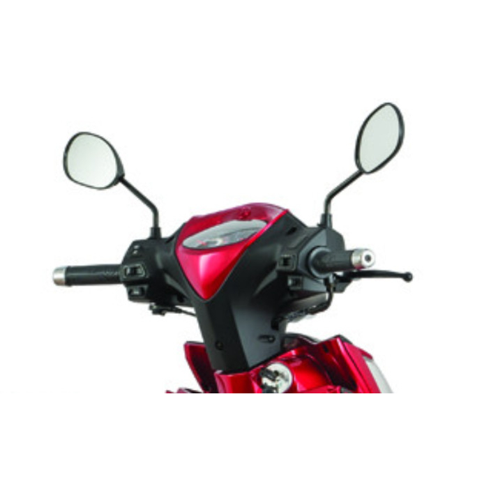 Nắp tay lái sau xe Galaxy SYM màu đen/đỏ/xanh dương