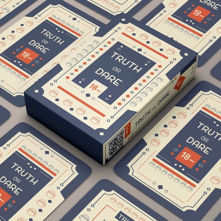 Bộ Bài Thật Hay Thách Truth Or Dare Ver 18-  Drinking Game  Dành Cho Học Sinh Phong Cách Trong Sáng, Nhẹ Nhàng Và Vui Vẻ