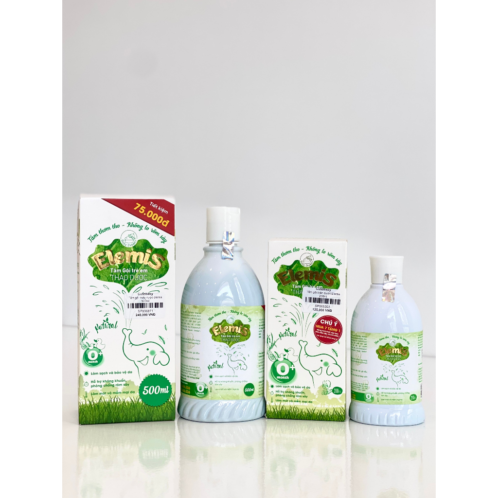 Tắm gội thảo dược Elemis 200ml - 500ml
