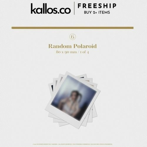 Bộ Album Lisa First Single Album Lalisa YG Selection Edition, Kit Album, VINYL LP Limited Edition Kpop - Kallos Vietnam