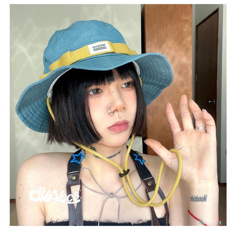 MŨ TAI BÈO PHỐI MÀU HÓT TREND CHUẨN HÀNG XỊN Y HÌNH