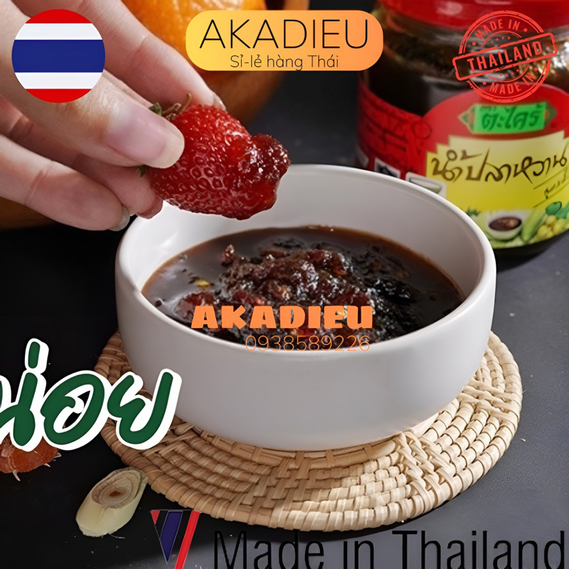 Mắm ruốc chấm hoa quả takrai 200gr - Thái Lan
