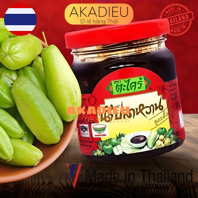 Mắm ruốc chấm hoa quả takrai 200gr - Thái Lan