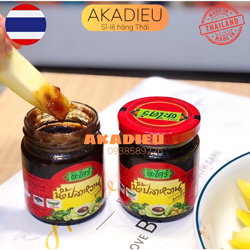 Mắm ruốc chấm hoa quả takrai 200gr - Thái Lan