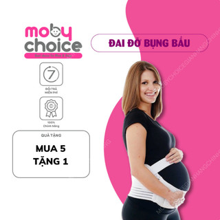Đai đỡ bụng bầu BabyBox nâng bụng co giãn tốt giảm đau lưng, rạn bụng phân phối chính hãng MobyMart