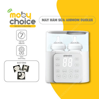 Máy hâm sữa đôi và tiệt trùng đa năng Ahimom DuoLux phân phối chính hãng MobyMart