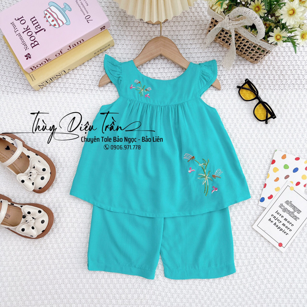 Bộ lửng cánh tiên hiệu Bảo Ngọc cho bé gái 7-23 kg