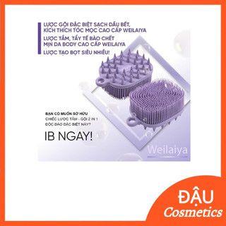 Lược tắm gội 2in1 weilaiya