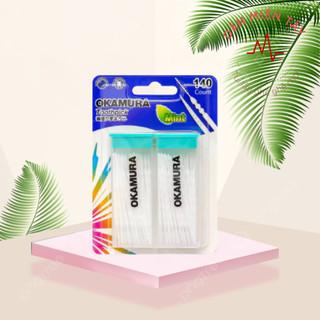 Okamura - Tăm nhựa Okamura chất lượng Nhật Bản (140 cây).
