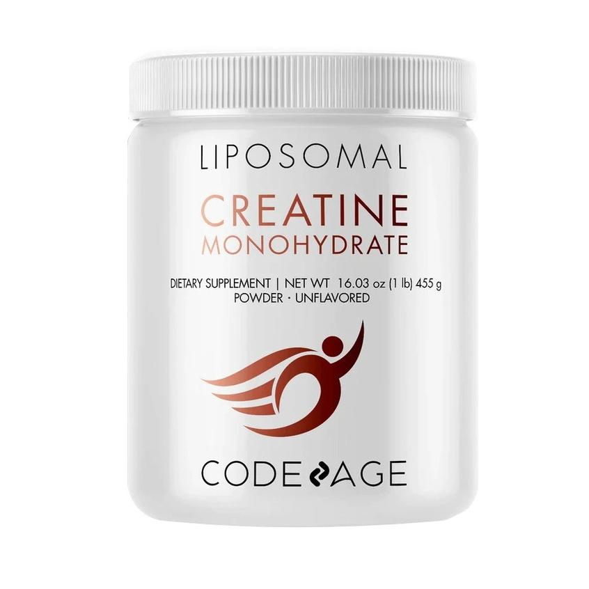 Bột tăng hiệu xuất tập luyện CodeAge Liposomal Creatine Monohydrate  455g - AJA'S SKINLAB