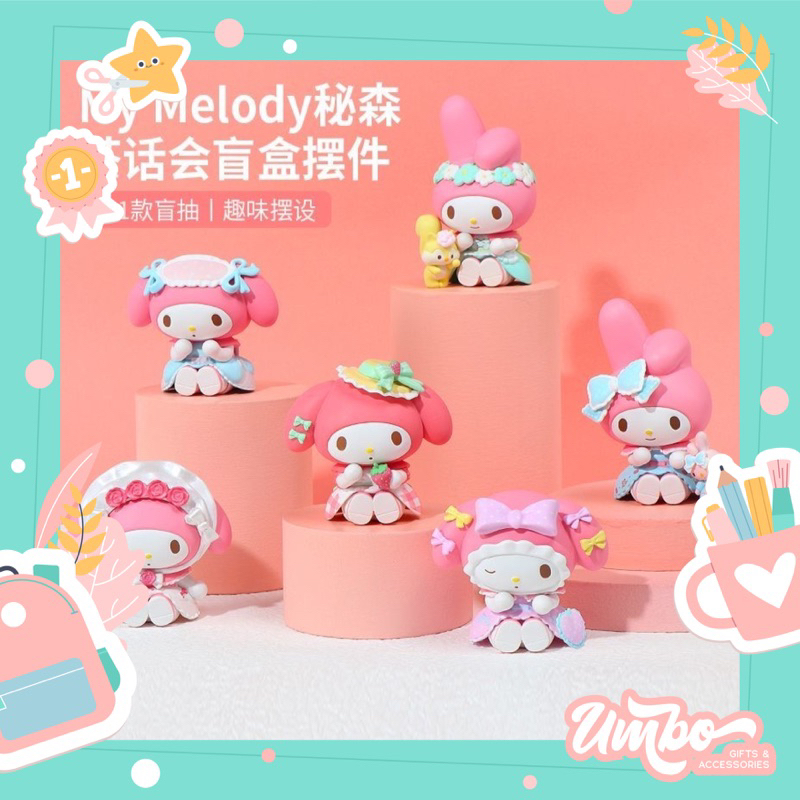 BLIND BOX | HỘP MÙ MÔ HÌNH MY MELODY NGỌT NGÀO