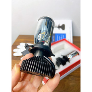 Bóng đèn pha led t9 bi cầu mini 36w siêu sáng chân h4 lắp cho xe máy, ô tô cùng chân