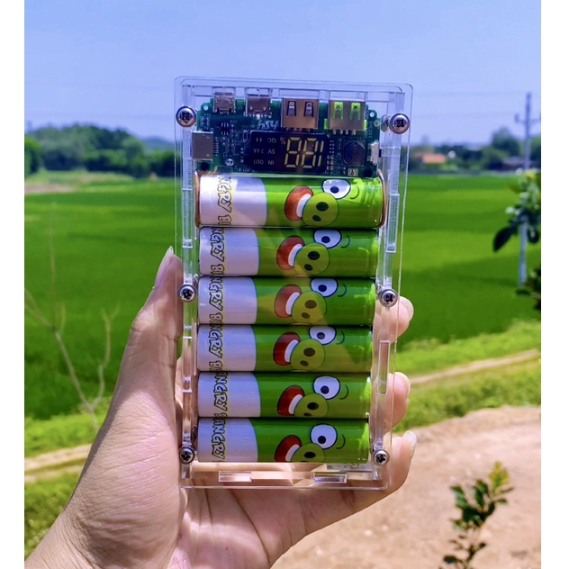 Sạc Dự Phòng 15.000mAh Trong Suốt, Sạc Nhanh 15W - Bảo Hành 1 Đổi 1 - Mua Ngay tại [ÔNG TRÙM PHỤ KIỆN ĐIỆN THOẠI]