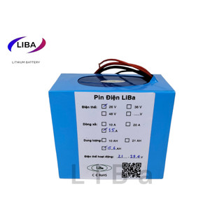 Pin Li ion 25.9V 7S, Pin cho Robot vệ sinh, Pin cho cửa cuốn, động cơ điện hệ 24V - LiBa