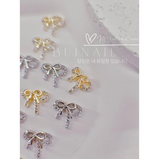 Charm nơ kiểu quốc dân m19 set 4 viên