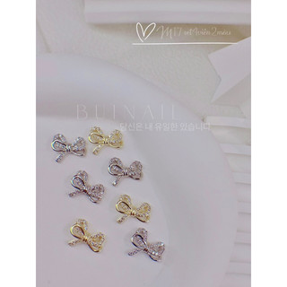 Charm nơ kiểu cao cấp m17 set 4viên