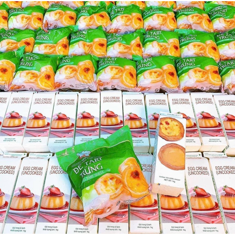 Set bánh TART Trứng 30 chiếc - [Chỉ ship Hoả Tốc Hà Nội]