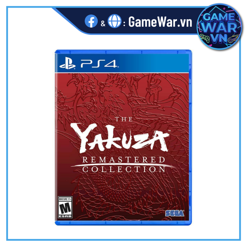 Đĩa Game PS4 - Yakuza Remastered Collection Hệ US