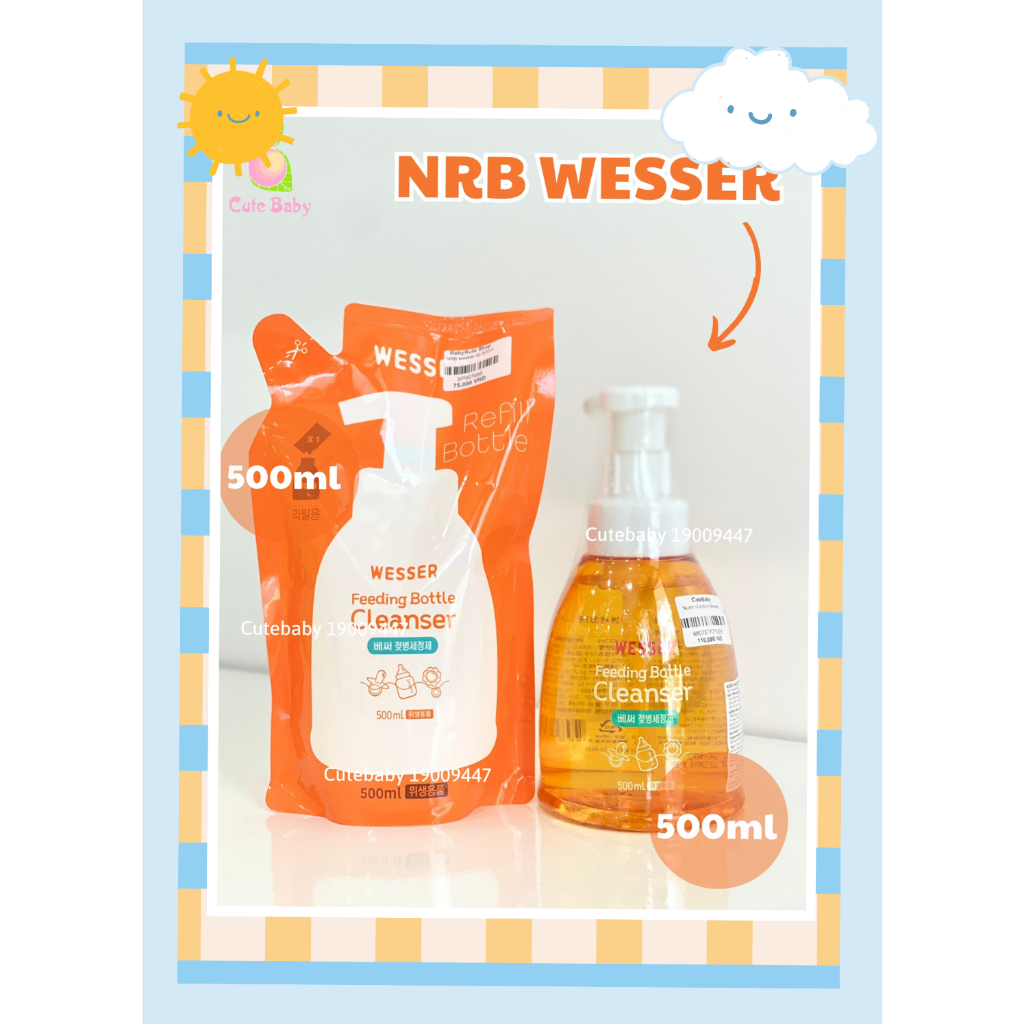 Nước rửa bình Wesser