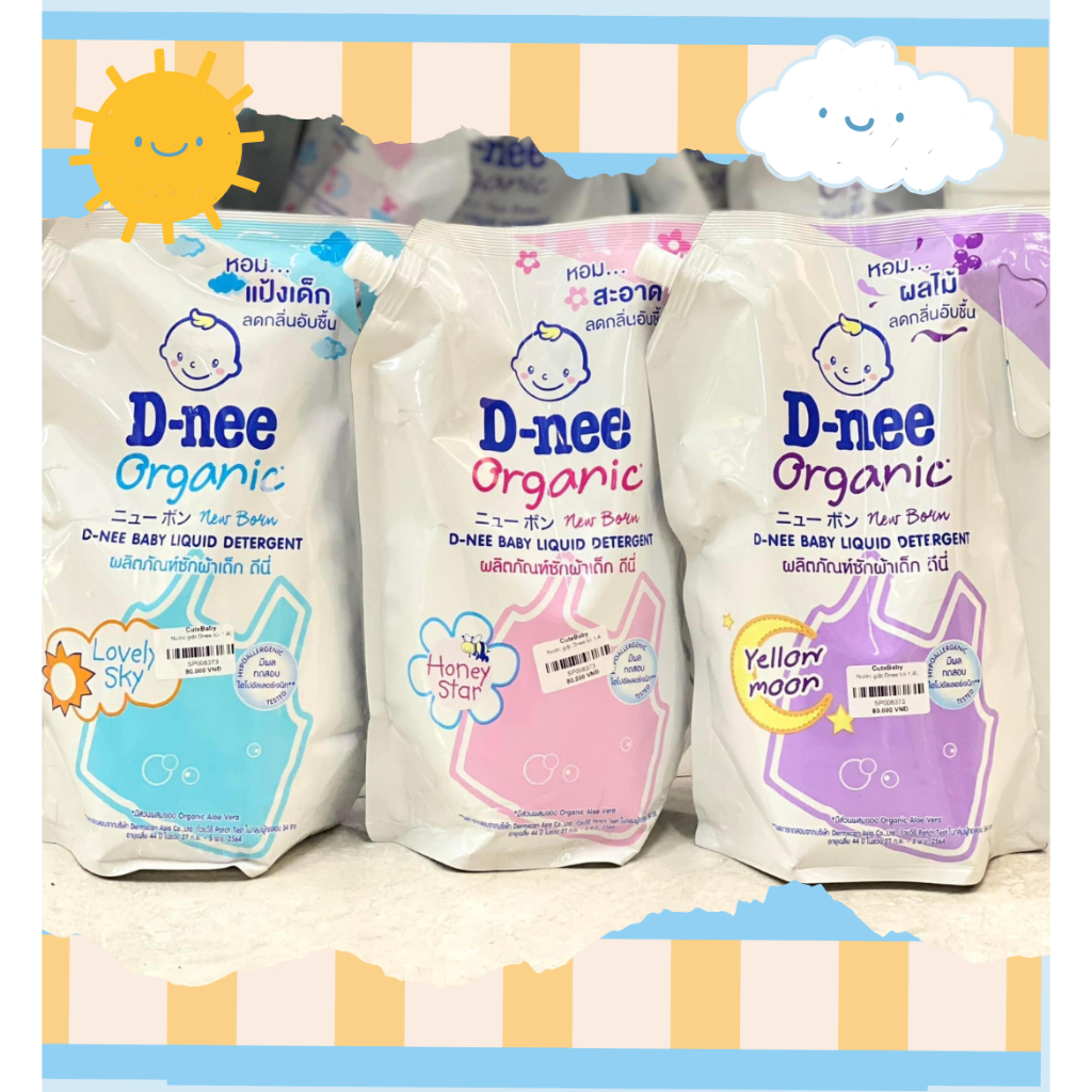 Nước giặt Dnee túi 1,4L