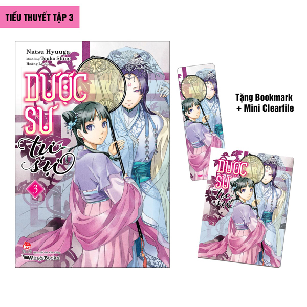 Combo Dược Sư Tự Sự  manga tập 9+10 và light novel tập 3