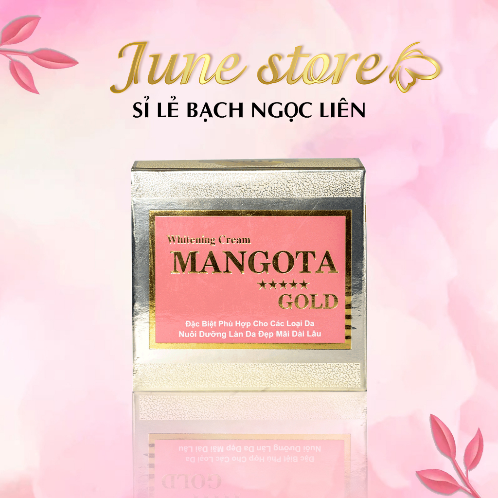 Kem dưỡng trắng da mặt cao cấp Mangota Gold Whitening Cream