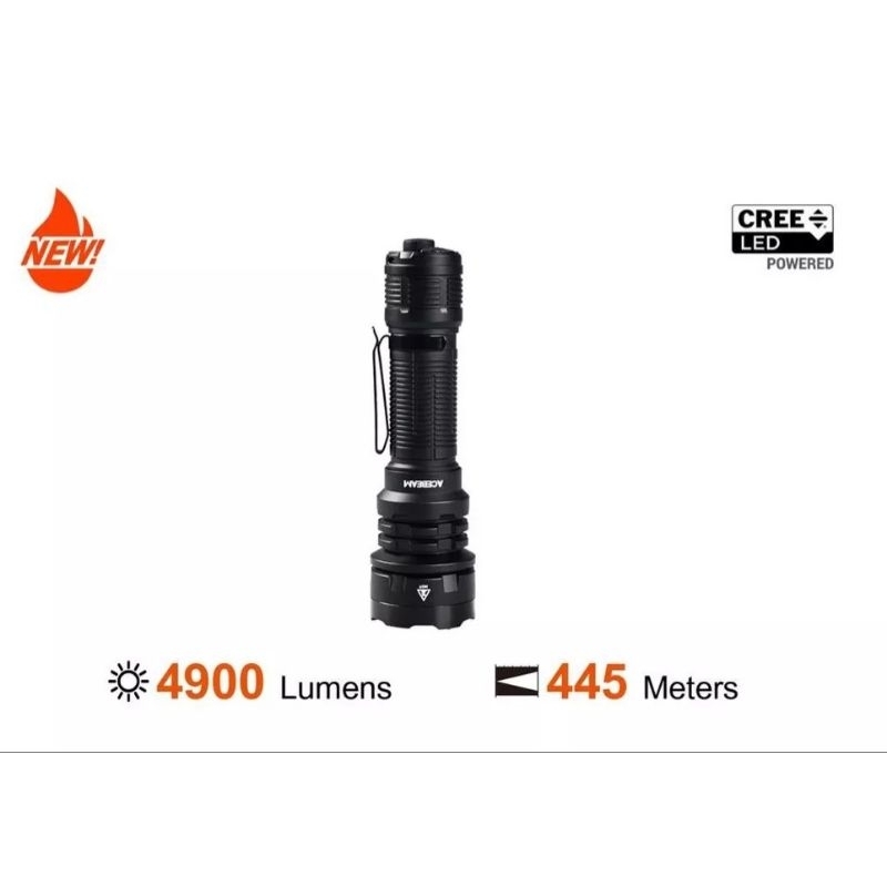 Đèn pin chiến thuật Acebeam P17, XHP 70.3 4900lm -445m, 21700-5100mah