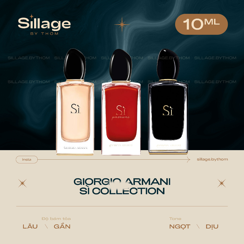 GIO.RGIO ARMANI SI PASSIONE SI EDP INTENSE | Mẫu thử nước hoa nữ