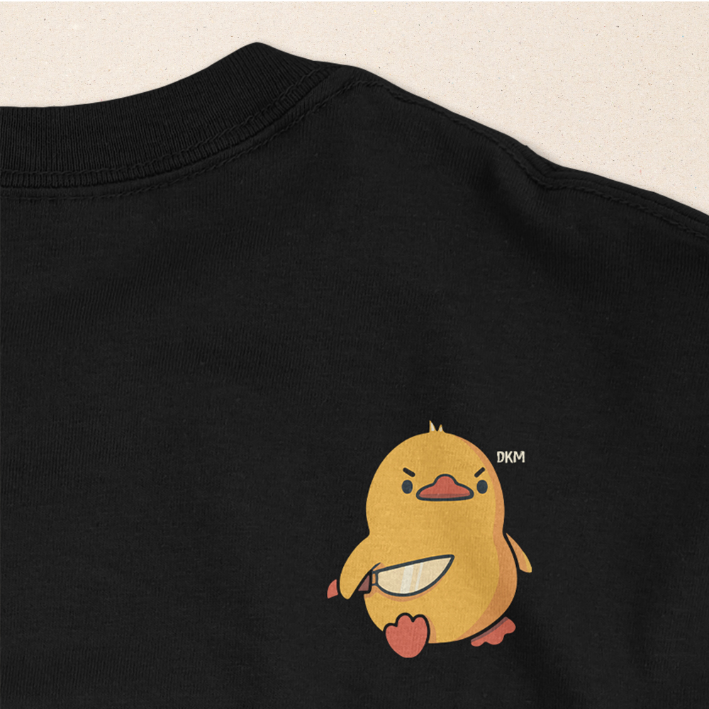 Áo thun unisex local brand Vịt kute oách xà lách | Áo Vớ Vẩn | Cotton 230gsm 100%